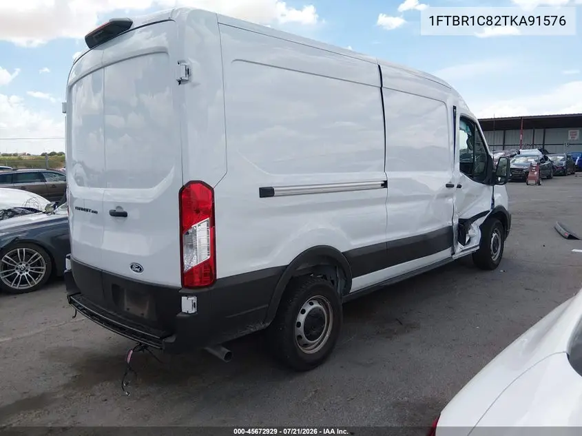 2026 Ford Transit-250 VIN: 1FTBR1C82TKA91576 Lot: 45672929