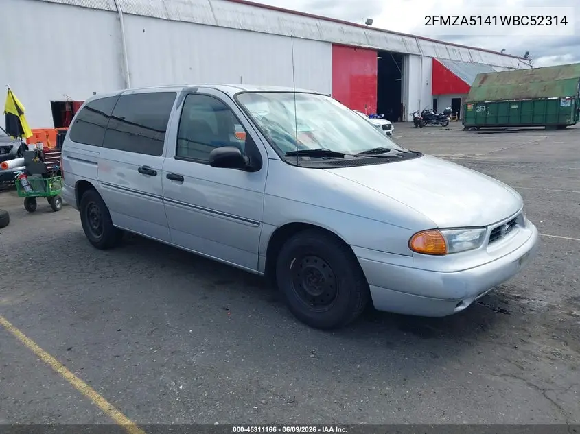 1998 Ford Windstar Gl/Limited/Lx VIN: 2FMZA5141WBC52314 Lot: 45311166