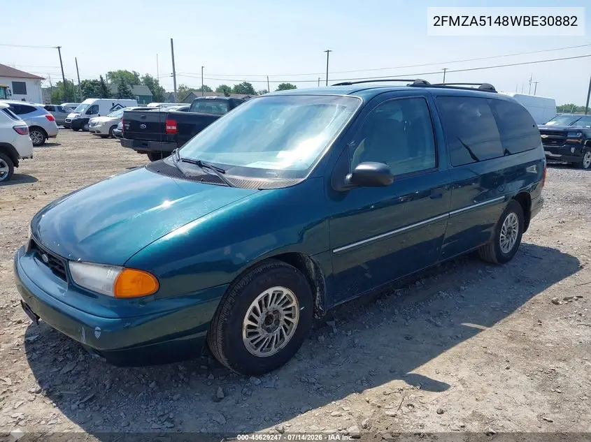 1998 Ford Windstar Gl/Limited/Lx VIN: 2FMZA5148WBE30882 Lot: 45629247