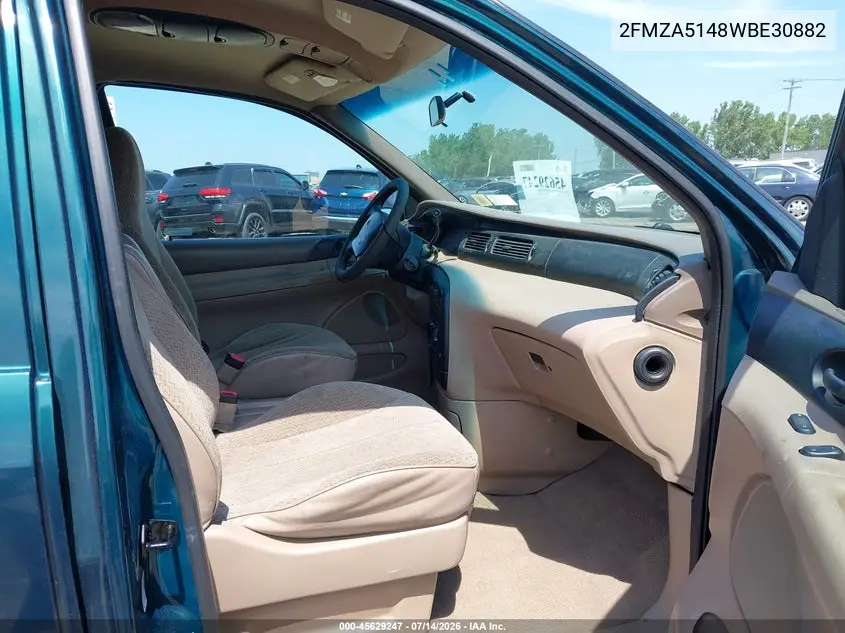 1998 Ford Windstar Gl/Limited/Lx VIN: 2FMZA5148WBE30882 Lot: 45629247