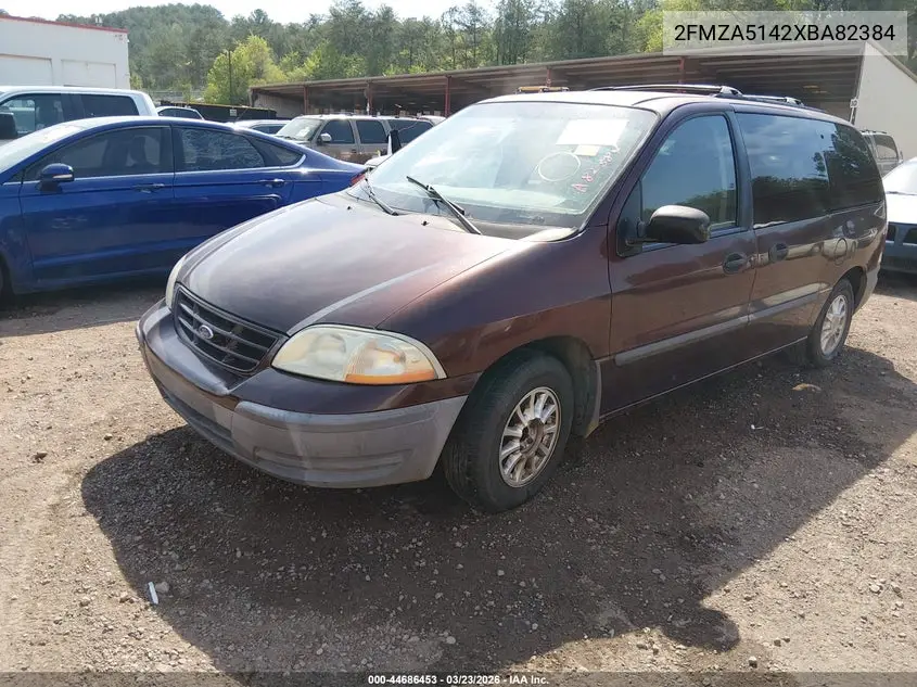 1999 Ford Windstar Lx VIN: 2FMZA5142XBA82384 Lot: 44686453