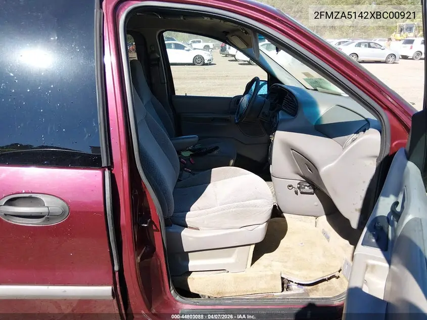 1999 Ford Windstar Lx VIN: 2FMZA5142XBC00921 Lot: 44803088