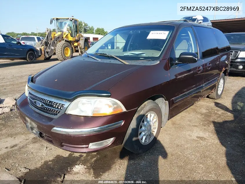 1999 Ford Windstar Se VIN: 2FMZA5247XBC28969 Lot: 45584876