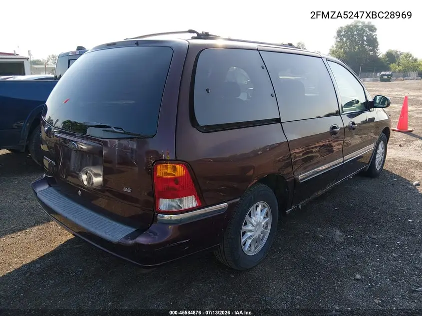 1999 Ford Windstar Se VIN: 2FMZA5247XBC28969 Lot: 45584876