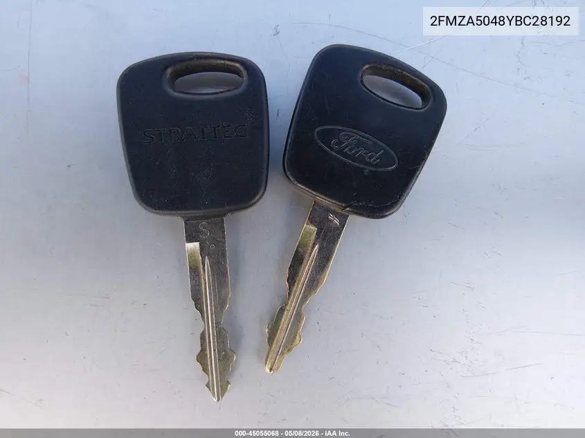 2000 Ford Windstar VIN: 2FMZA5048YBC28192 Lot: 45055068