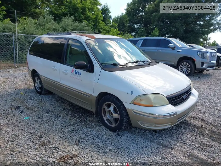2000 Ford Windstar Limited/Sel VIN: 2FMZA5340YBC84428 Lot: 45296034