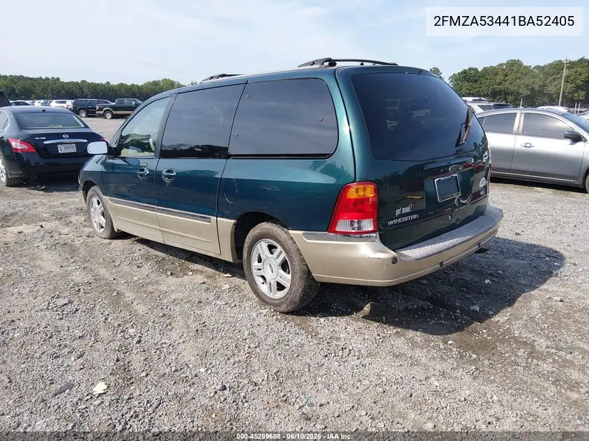 2001 Ford Windstar Sel VIN: 2FMZA53441BA52405 Lot: 45289608