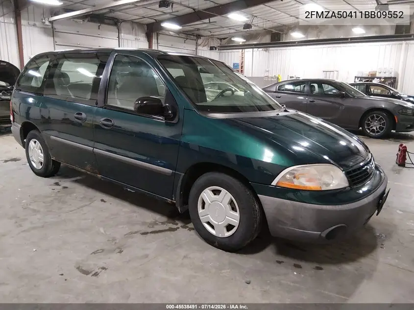 2001 Ford Windstar Lx VIN: 2FMZA50411BB09552 Lot: 45538491