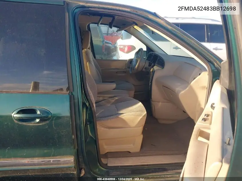 2003 Ford Windstar Se VIN: 2FMDA52483BB12698 Lot: 43848986