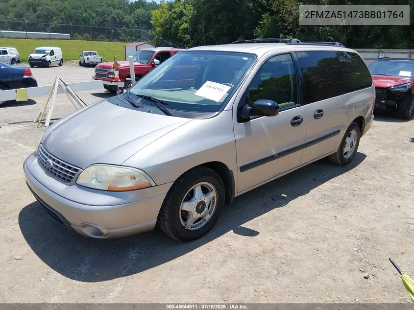 2003 Ford Windstar Lx VIN: 2FMZA51473BB01764 Lot: 45644911