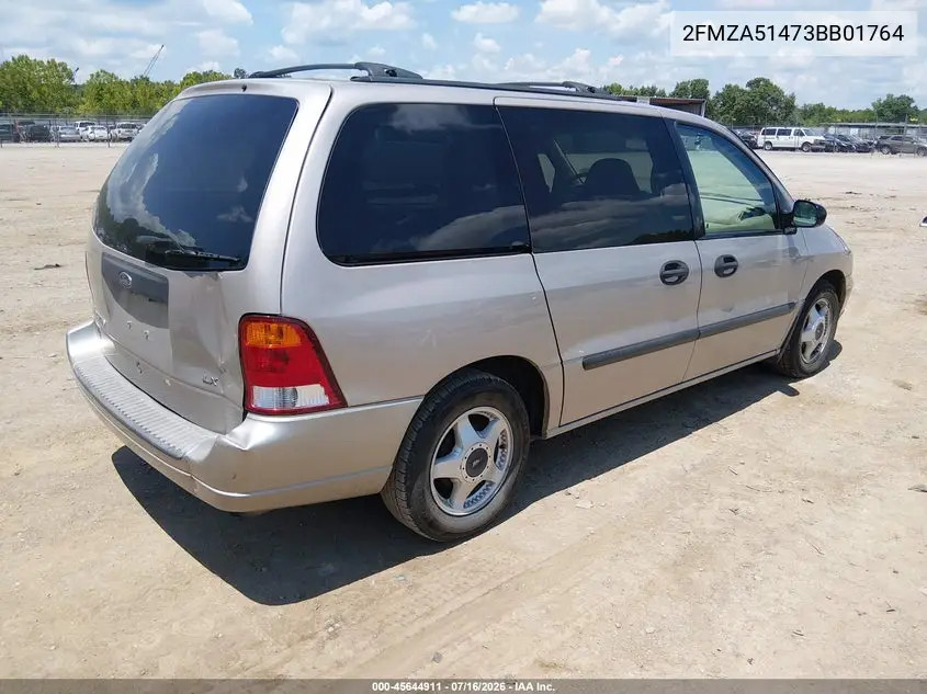 2003 Ford Windstar Lx VIN: 2FMZA51473BB01764 Lot: 45644911