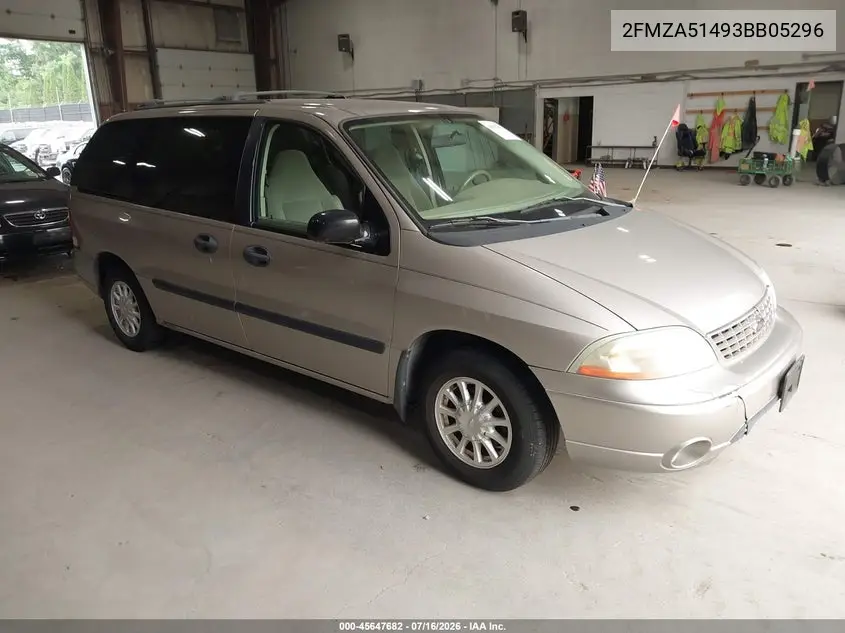 2003 Ford Windstar Lx VIN: 2FMZA51493BB05296 Lot: 45647682