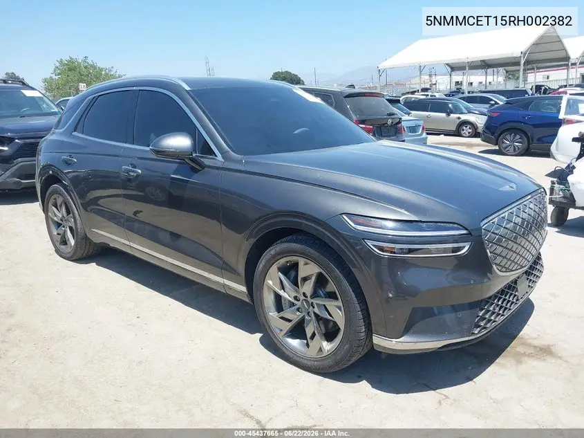 2024 Genesis Electrified Gv70 Advanced Awd VIN: 5NMMCET15RH002382 Lot: 45437665