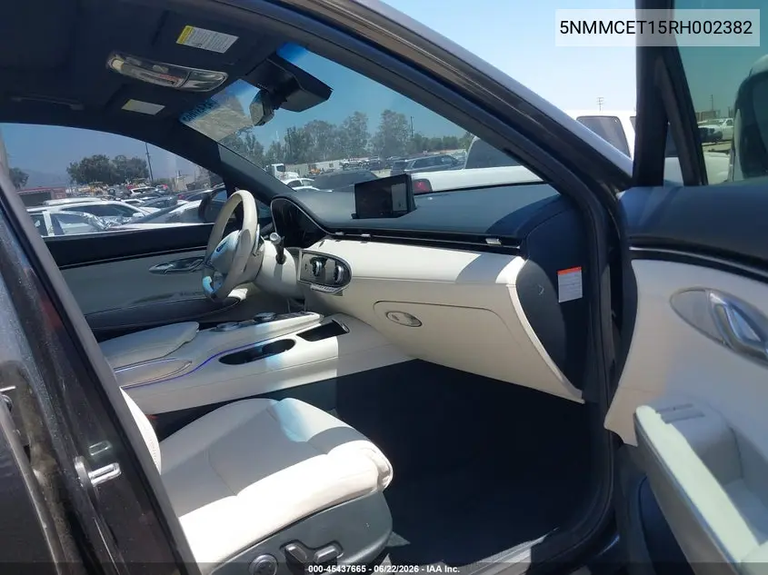 2024 Genesis Electrified Gv70 Advanced Awd VIN: 5NMMCET15RH002382 Lot: 45437665