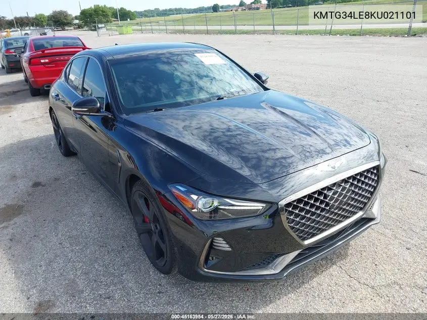 2019 Genesis G70 3.3T Advanced VIN: KMTG34LE8KU021101 Lot: 45163954
