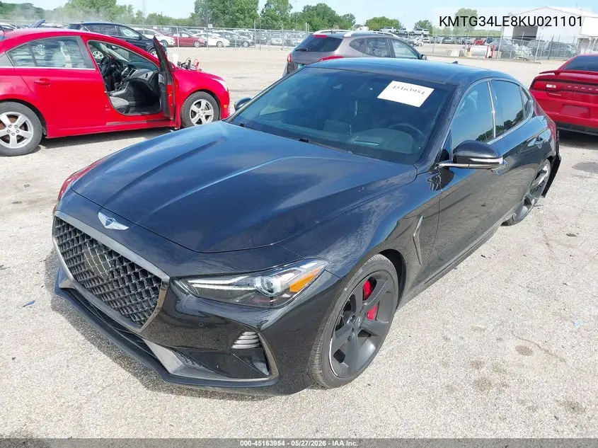 2019 Genesis G70 3.3T Advanced VIN: KMTG34LE8KU021101 Lot: 45163954