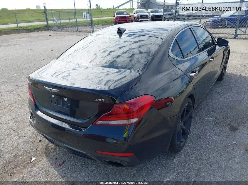 2019 Genesis G70 3.3T Advanced VIN: KMTG34LE8KU021101 Lot: 45163954
