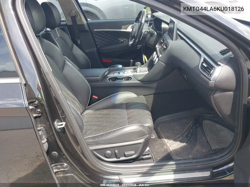 2019 Genesis G70 VIN: KMTG44LA6KU018126 Lot: 45205039