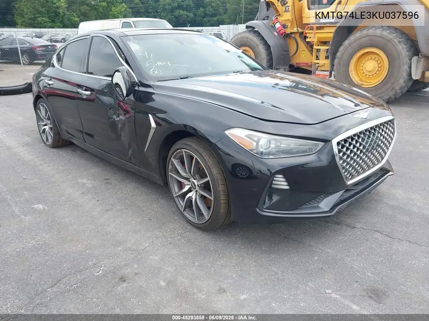 2019 Genesis G70 VIN: KMTG74LE3KU037596 Lot: 45293558