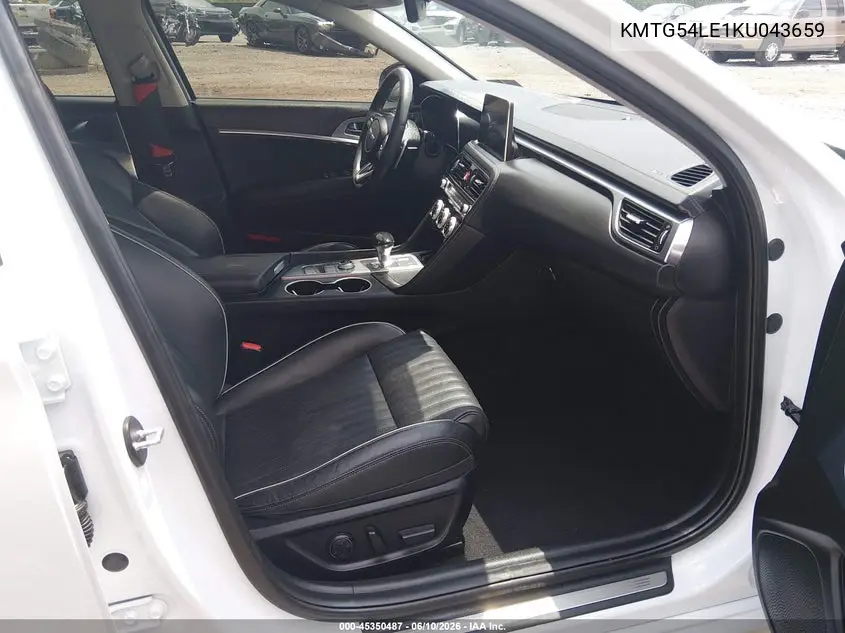 2019 Genesis G70 3.3T Advanced VIN: KMTG54LE1KU043659 Lot: 45350487