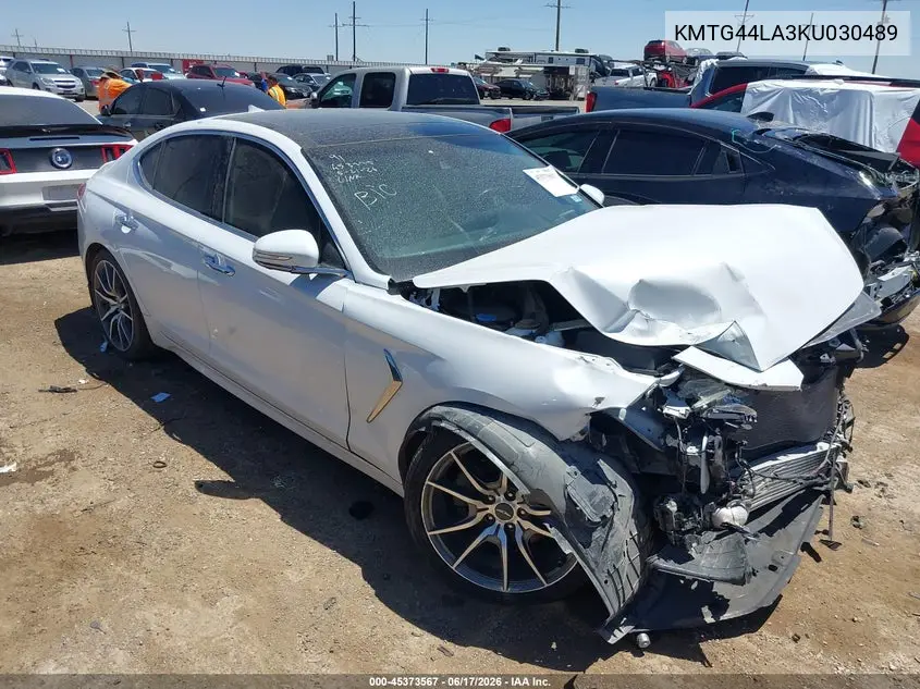 2019 Genesis G70 2.0T Advanced VIN: KMTG44LA3KU030489 Lot: 45373567