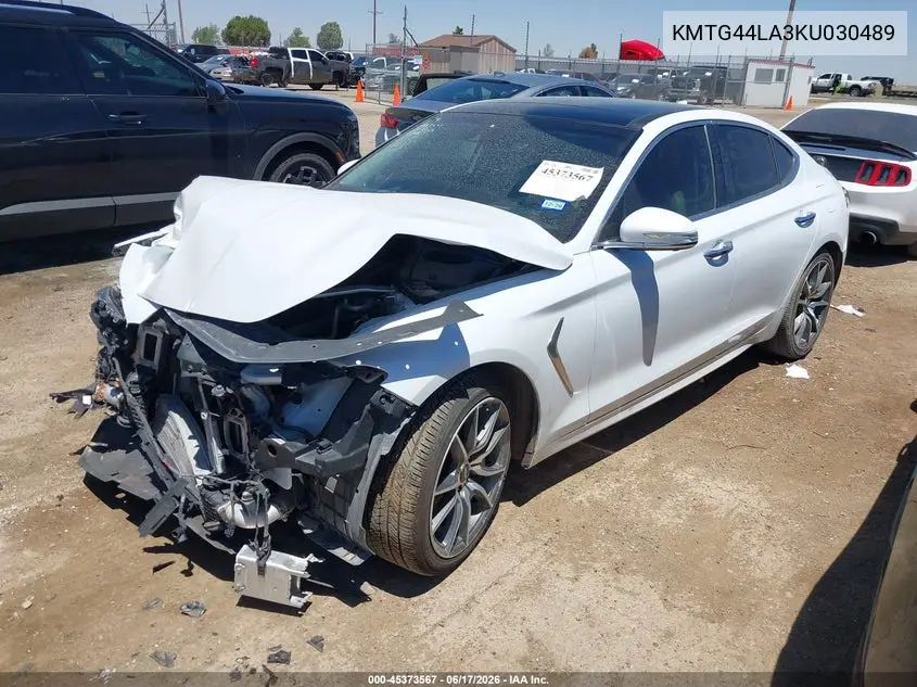2019 Genesis G70 2.0T Advanced VIN: KMTG44LA3KU030489 Lot: 45373567