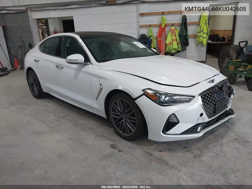 2019 Genesis G70 2.0T Advanced VIN: KMTG44LA6KU042605 Lot: 45379593