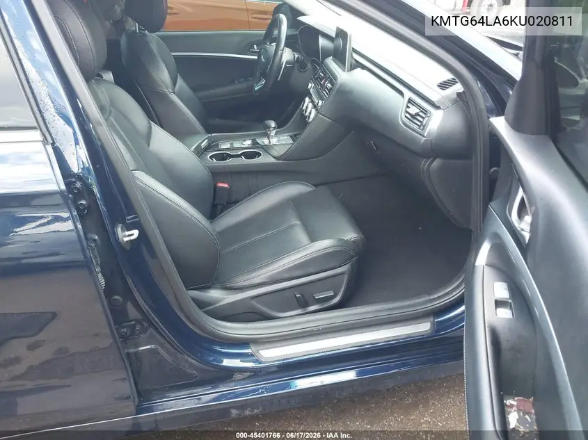 2019 Genesis G70 2.0T Advanced VIN: KMTG64LA6KU020811 Lot: 45401766