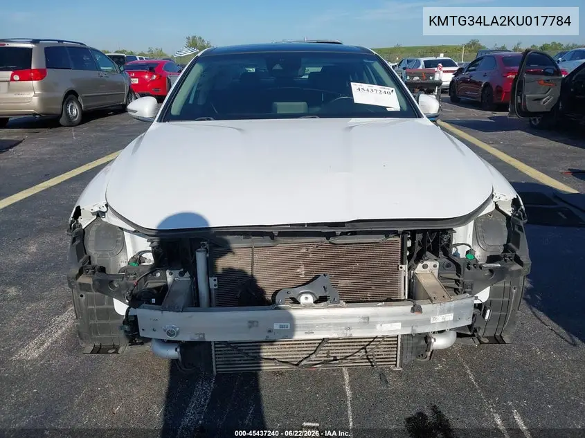2019 Genesis G70 2.0T Advanced VIN: KMTG34LA2KU017784 Lot: 45437240