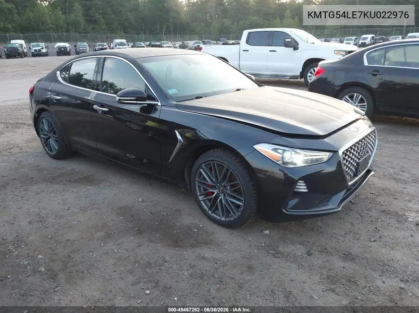 2019 Genesis G70 3.3T Advanced VIN: KMTG54LE7KU022976 Lot: 45467262