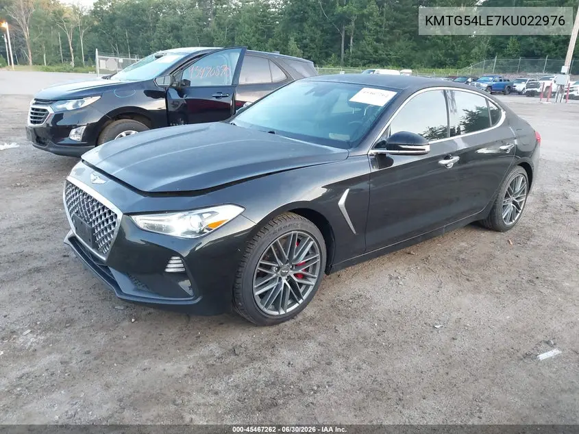 2019 Genesis G70 3.3T Advanced VIN: KMTG54LE7KU022976 Lot: 45467262