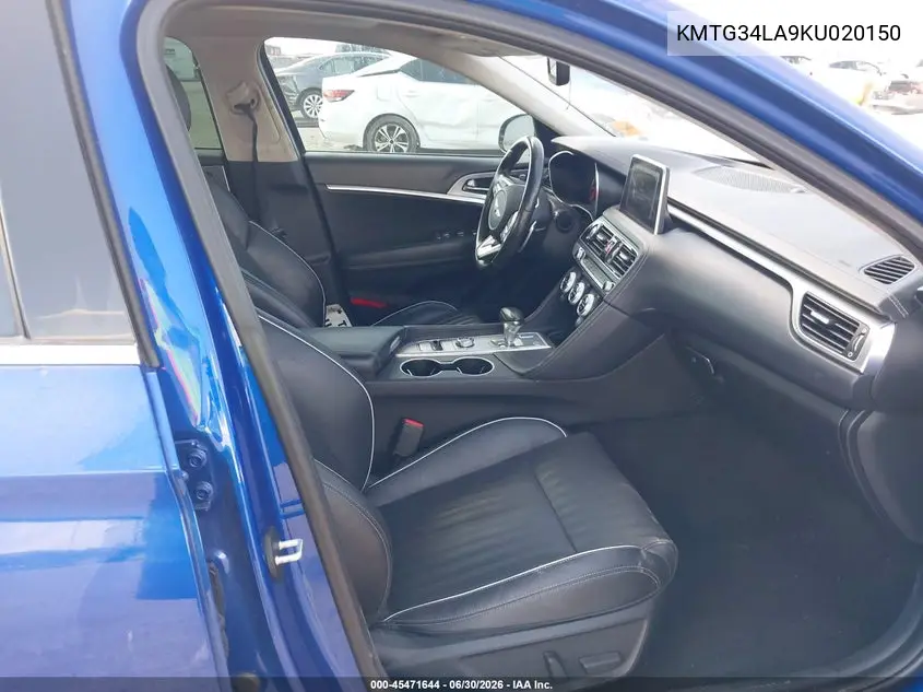 2019 Genesis G70 2.0T Advanced VIN: KMTG34LA9KU020150 Lot: 45471644