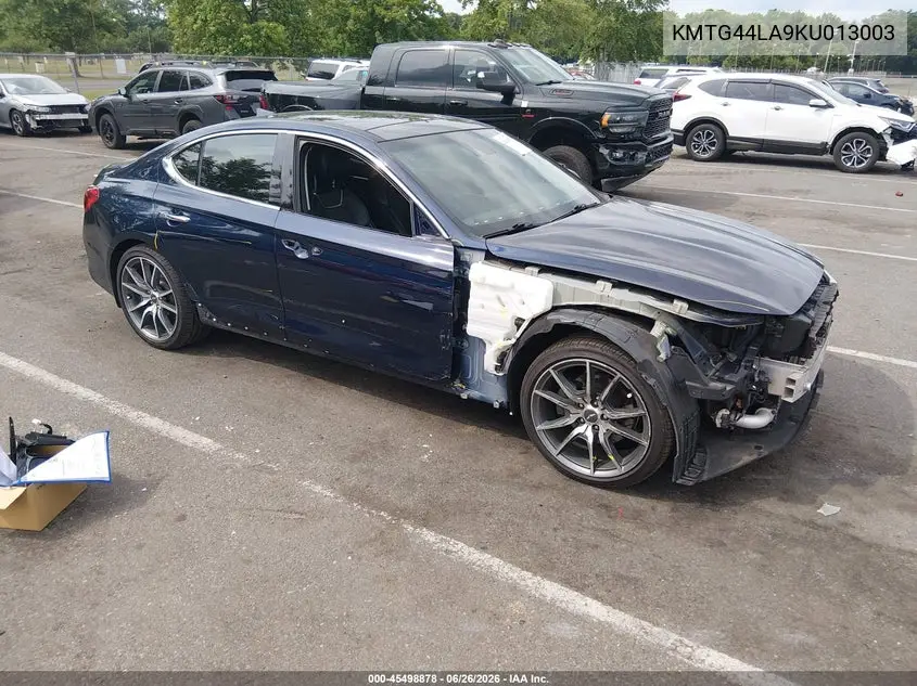 2019 Genesis G70 2.0T Advanced VIN: KMTG44LA9KU013003 Lot: 45498878