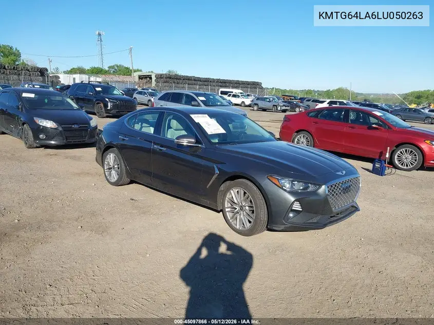 2020 Genesis G70 2.0T Awd VIN: KMTG64LA6LU050263 Lot: 45097866