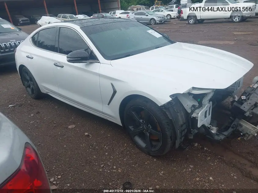2020 Genesis G70 2.0T Awd VIN: KMTG44LAXLU051566 Lot: 45171210