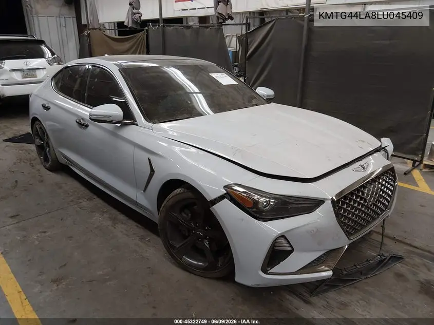 2020 Genesis G70 2.0T Rwd VIN: KMTG44LA8LU045409 Lot: 45322749