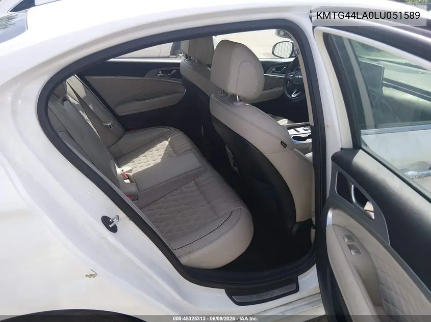2020 Genesis G70 2.0T Awd VIN: KMTG44LA0LU051589 Lot: 45325313