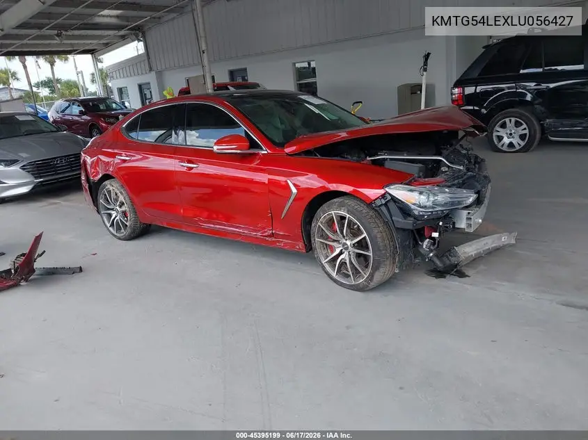 2020 Genesis G70 3.3T Rwd VIN: KMTG54LEXLU056427 Lot: 45395199