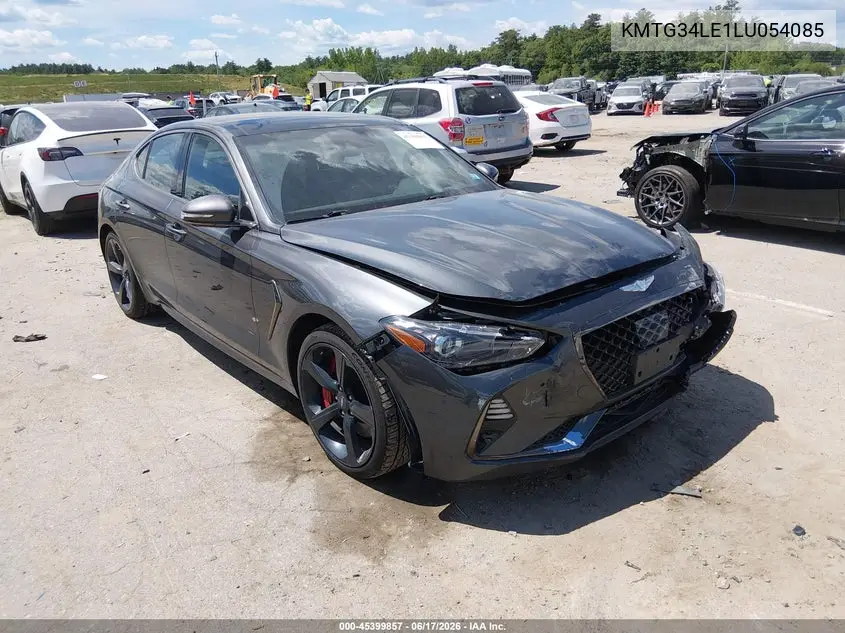 2020 Genesis G70 3.3T Awd VIN: KMTG34LE1LU054085 Lot: 45399857