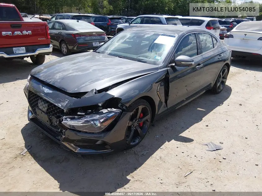 2020 Genesis G70 3.3T Awd VIN: KMTG34LE1LU054085 Lot: 45399857