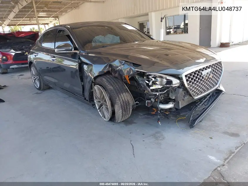 2020 Genesis G70 2.0T Rwd VIN: KMTG64LA4LU048737 Lot: 45476885