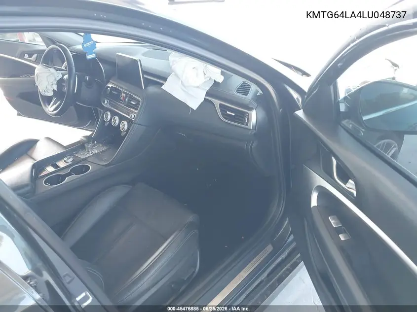 2020 Genesis G70 2.0T Rwd VIN: KMTG64LA4LU048737 Lot: 45476885