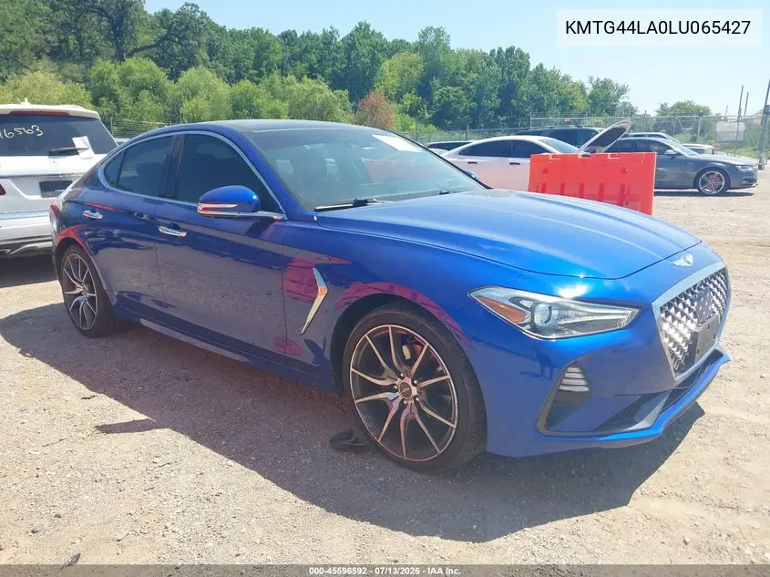 2020 Genesis G70 2.0T Awd VIN: KMTG44LA0LU065427 Lot: 45596592
