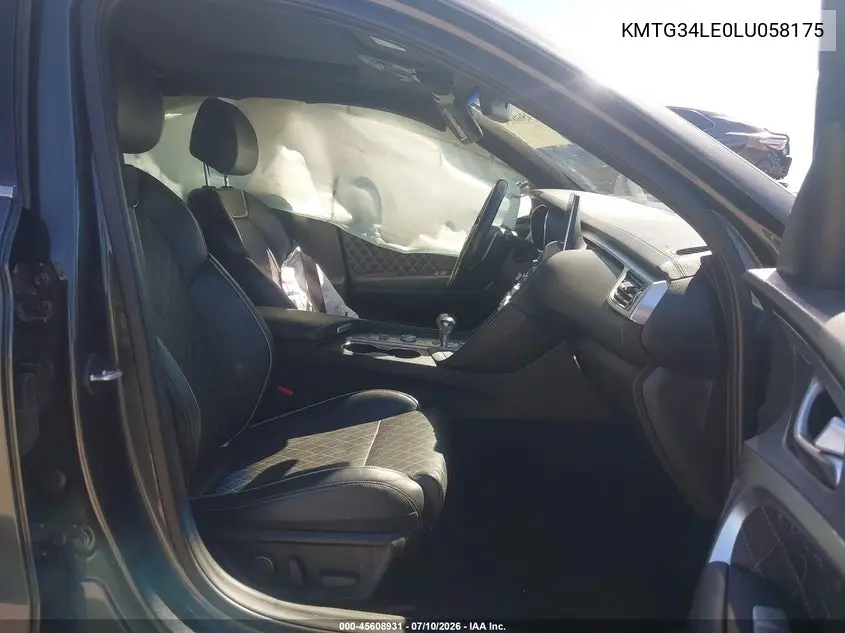 2020 Genesis G70 3.3T Rwd VIN: KMTG34LE0LU058175 Lot: 45608931
