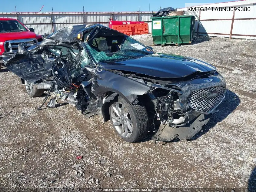 KMTG34TA8NU099380 2022 Genesis G70 2.0T Rwd