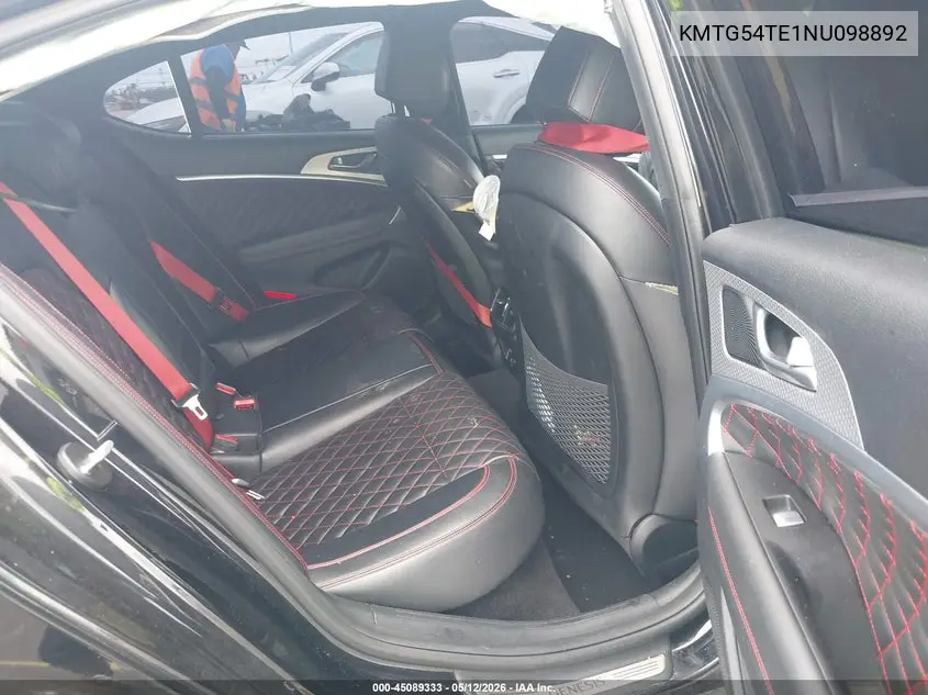 2022 Genesis G70 3.3T Rwd VIN: KMTG54TE1NU098892 Lot: 45089333