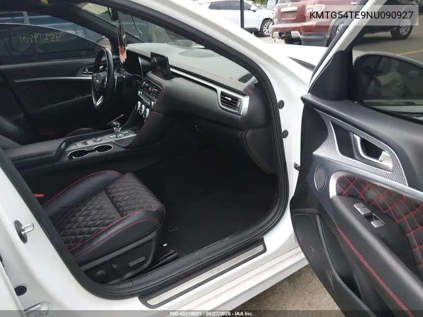 2022 Genesis G70 3.3T Awd VIN: KMTG54TE9NU090927 Lot: 45219801