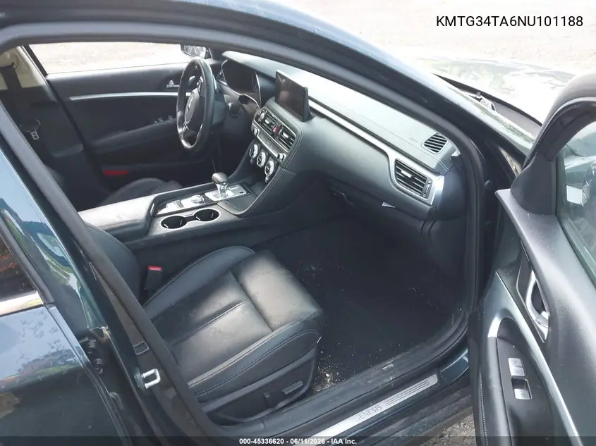 2022 Genesis G70 2.0T Awd VIN: KMTG34TA6NU101188 Lot: 45336620