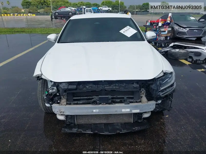 2022 Genesis G70 2.0T Rwd VIN: KMTG34TA8NU093305 Lot: 45381038