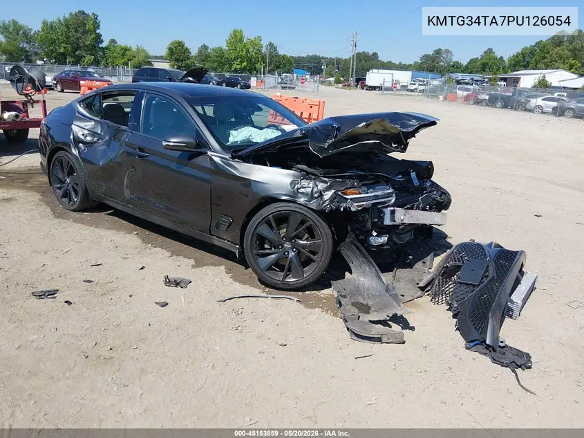 2023 Genesis G70 2.0T Awd VIN: KMTG34TA7PU126054 Lot: 45153859